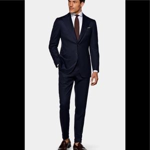 SuitSupply NWT wool flannel suit